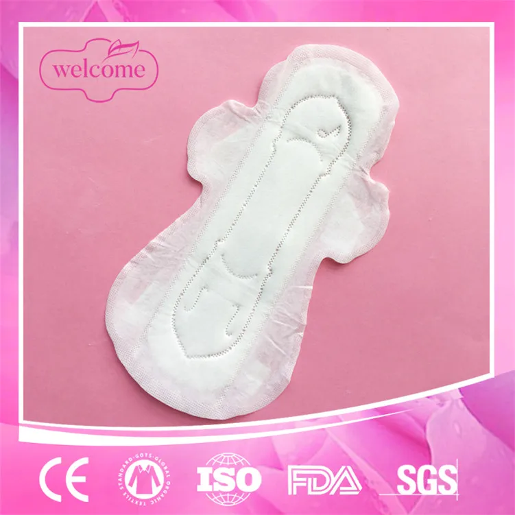 Female Sanitary Napkins 280mm Ultra Thin Sanitary Pads Printing Pads