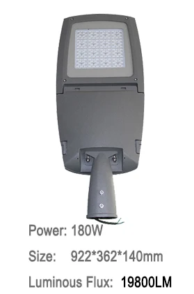 Best exterior high power 100w tool free led street light