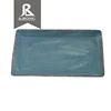 New design rectangle dinner melamine plate,wholesale beauty cheap dinner melamine rectangular plate