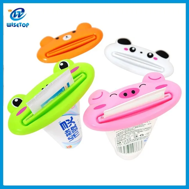 Cute Cartoon Toothpaste Ointment Gel Cream Squeezer Easy Tube Dispenser ...