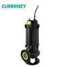 WQ Series Cast Iron Vertical Centrifugal Electric Non-Clog Submersible Sewage Pump for dirty water 7.5hp