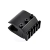 Jialitte J007 Tactical Single Tube Shot gun Picatinny Barrel Mount Rail 21mm Picatinny Rail Bipod Barrel Clamp Mount Adapter