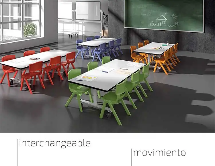 New Design Modern School Furniture PP Plastic Stacking Chair