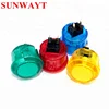 High quality 30mm transparent push button Arcade Cabinet Button Switch Replace Sanwa OBSC-30 push button
