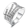 Latest new alloy setting 1 carat solitaire diamond gold ring designs for girls