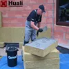 Huali high density sound absorbing external wall insulation mineral rockwool slab board