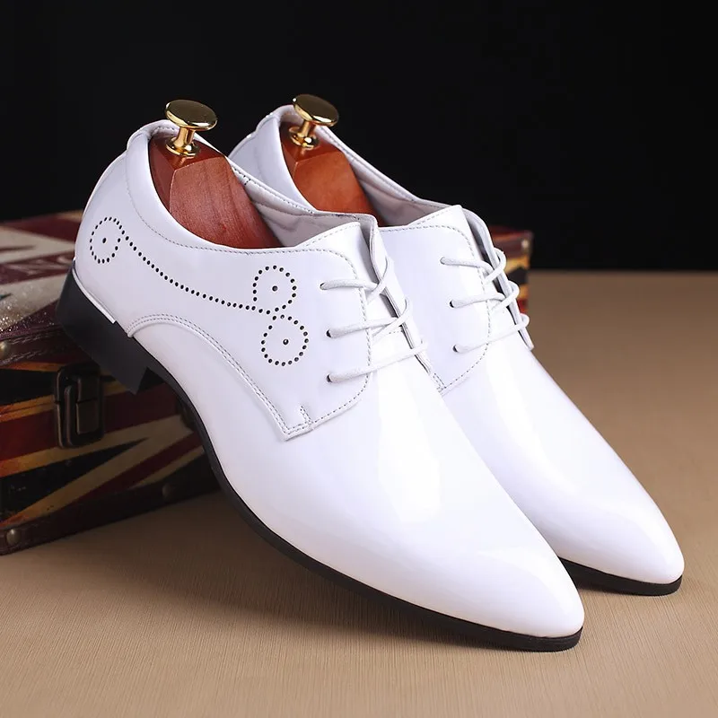 Ss00012 Amazon Hot Selling White Formal Dress Shoes For Men 2019 ...