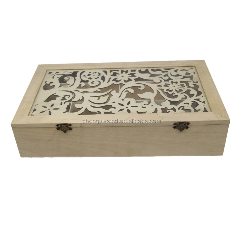 Wholesale Fsc Handmade 12 Compartment Wooden Tea Box Chest Buy Bamboo