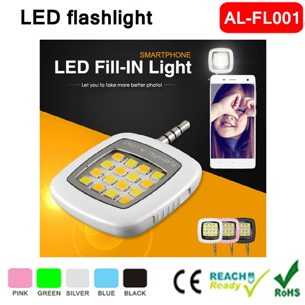 Hot Mobile Phone Camera External Flash LED Fill Light Night Using Selfie Enhancing Flash Light Led Rechargeable Flashlight