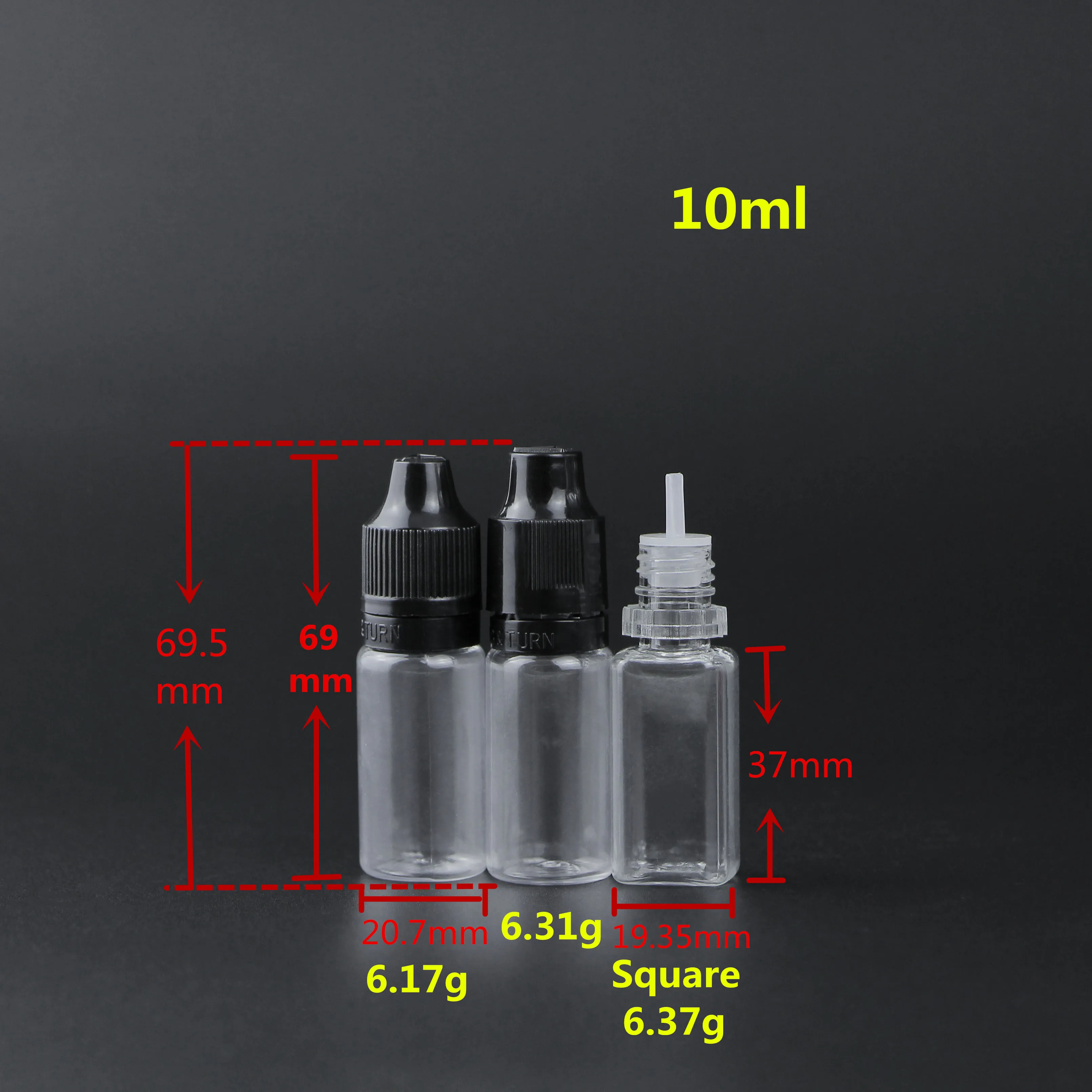 Wholesale Fancy Shape 10ml Pet E Juice Plastic Bottle With Temperproof Cap Buy Wholesale Fancy