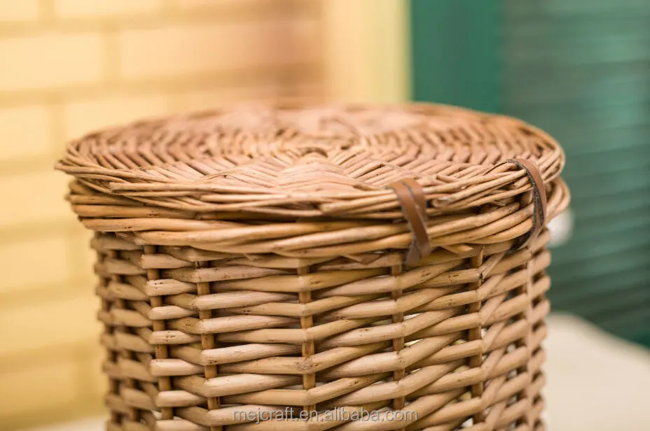 Strong Structure Nice Wicker Dust Basket For Sale Buy Dust Basket