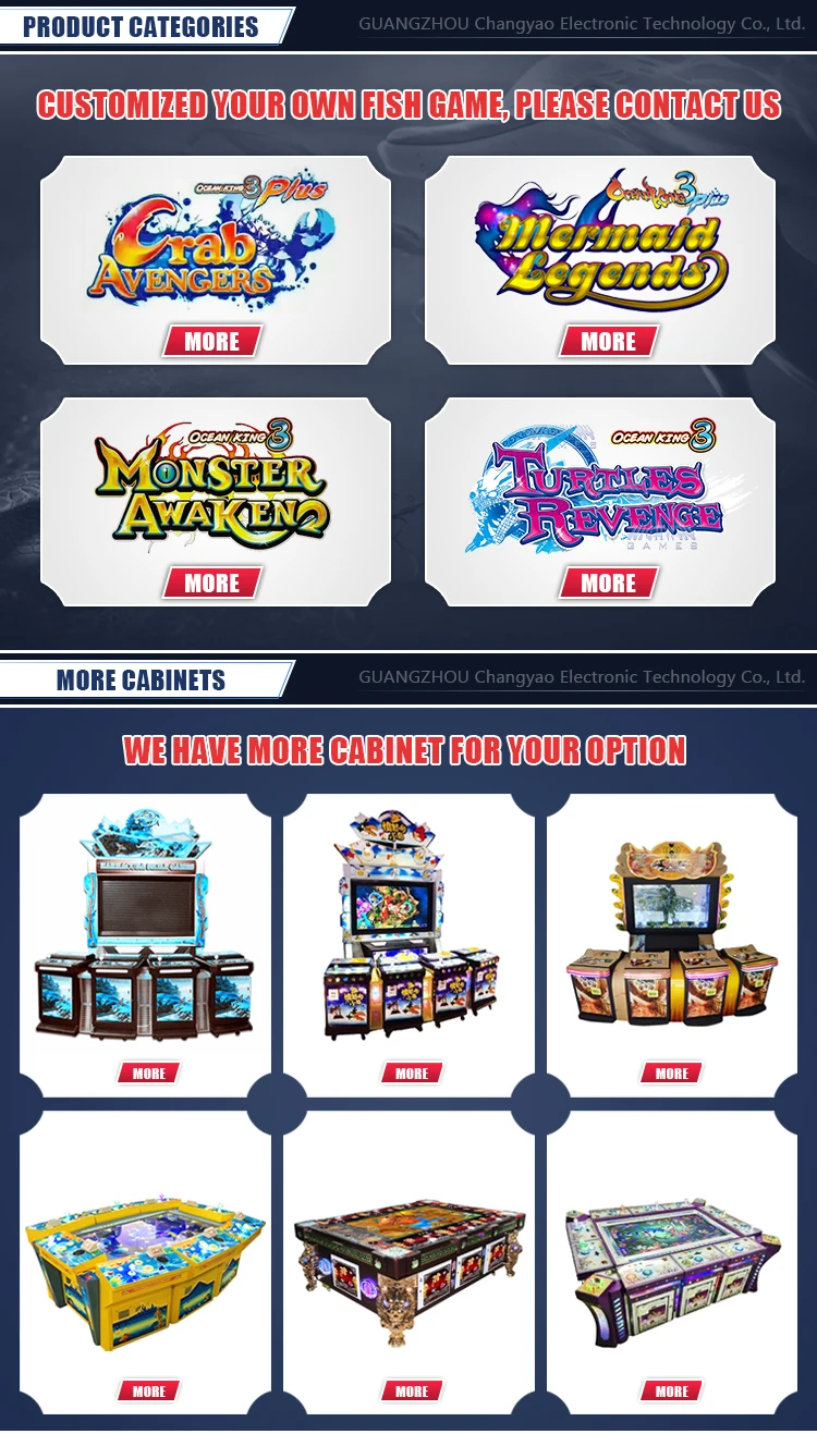 Changyao low price spinning machine 6 players 3d dragon warrior machine fish hunter games for sale 