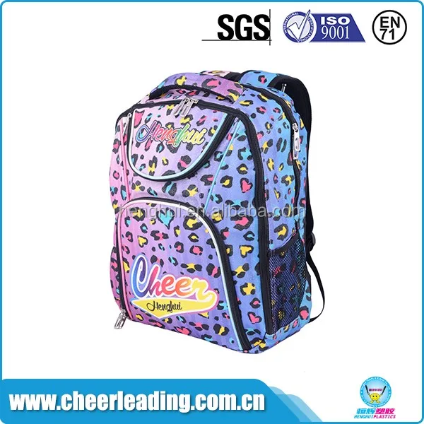 Wholesale sparkle design girls cheap sport backpack