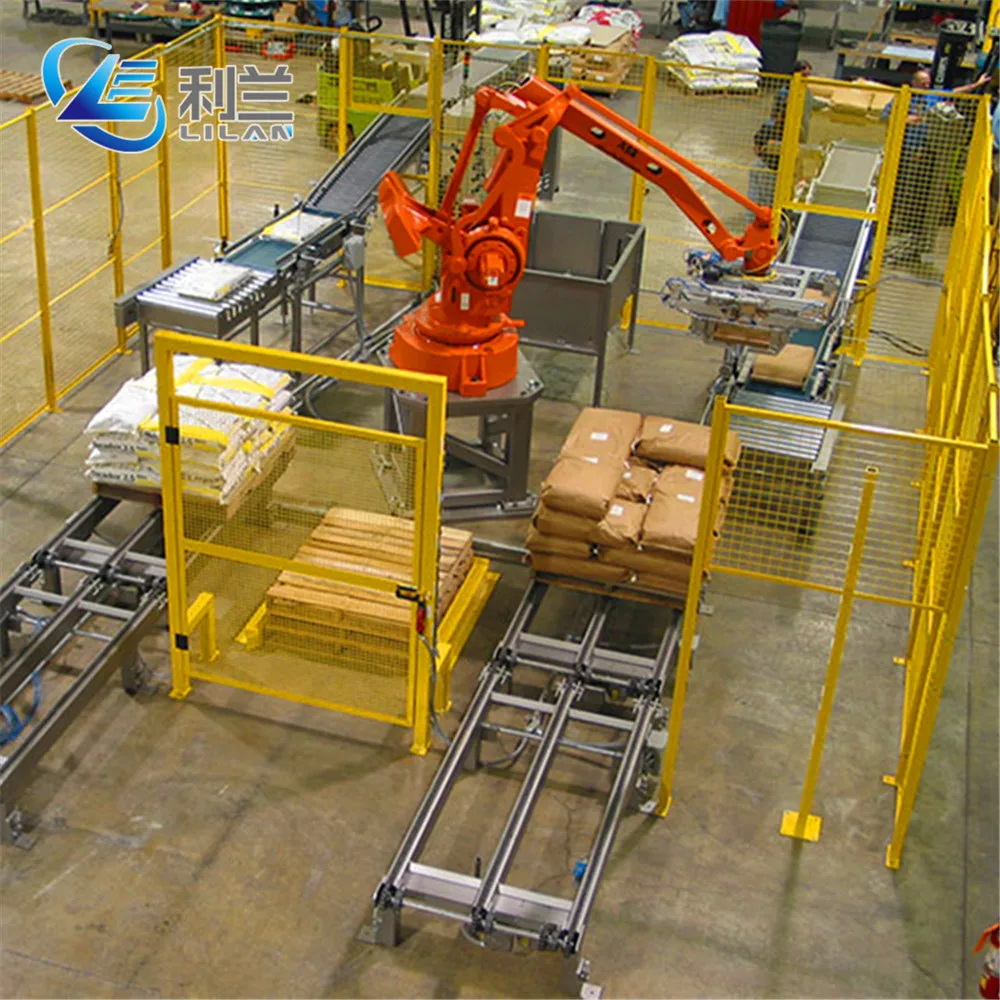 Automatic Robot Multifunctional Cement Bag Pallet Stacking Machine