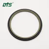 40% bronze PTFE hydraulic rod buffer step seal with brown and green color