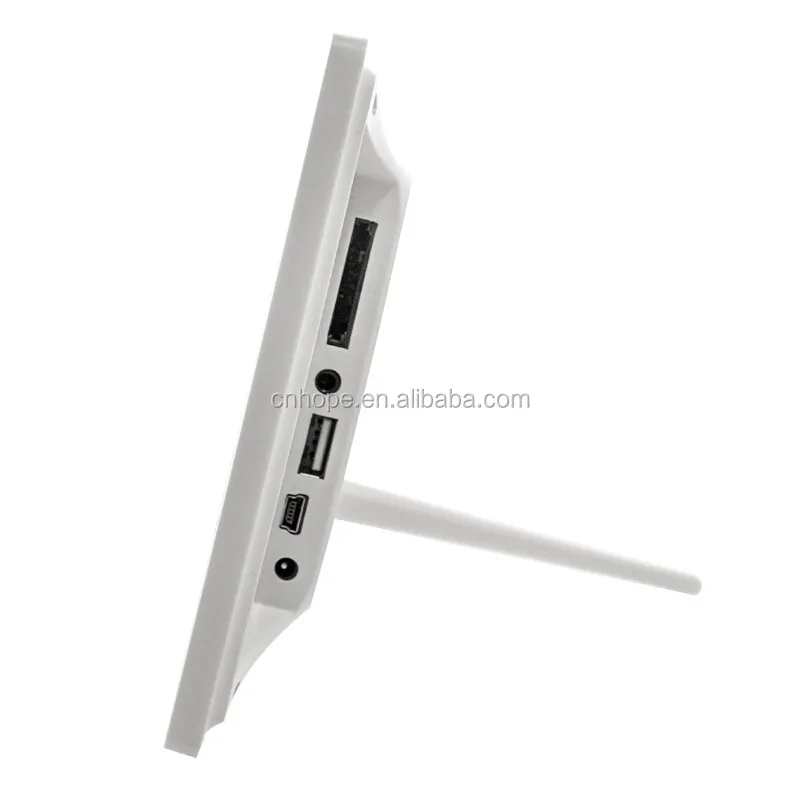 7 Inch Large Size Rechargeable Battery Wall Clock Digital Photo Frame