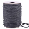 Wholesale 4mm Grey Macrame Cord Twisted Cotton Rope for home decor