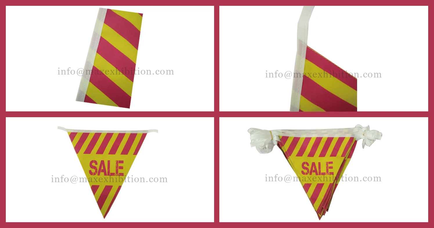 Mexican Fiesta Party Banner Decorations Mexican Flag Pennant Paper