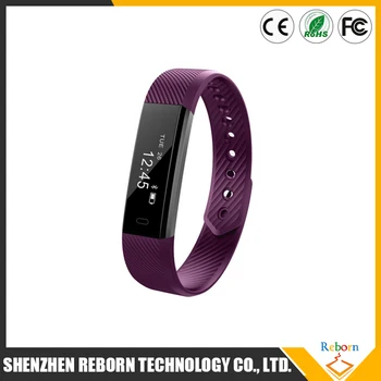 Smart Watch Id115 Bluetooth Wristband Heart Rate Monitor Fitness Smart Watch Id115 Bluetooth Wristband Heart Rate Monitor Fitness Tracker Pedometer Bracelet For Phone
