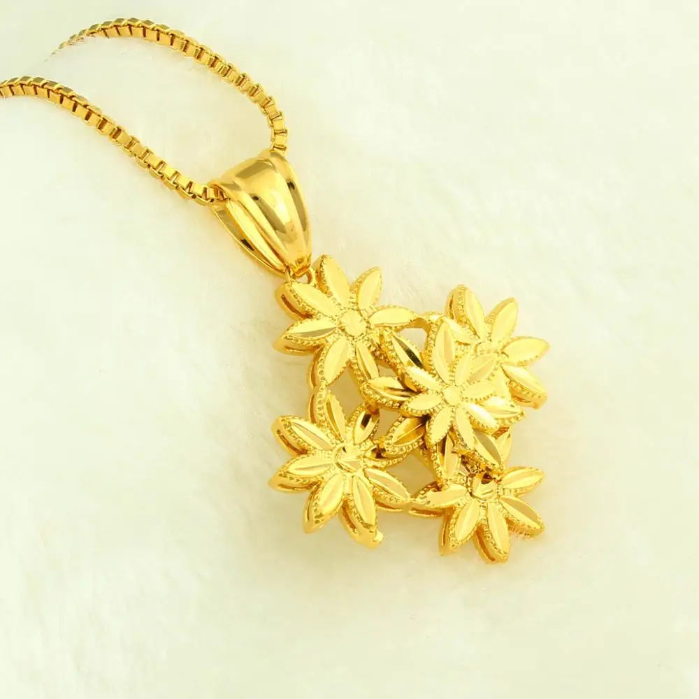 Cheap Made Wholesale 18k Gold Jewellery Zircon Pendant