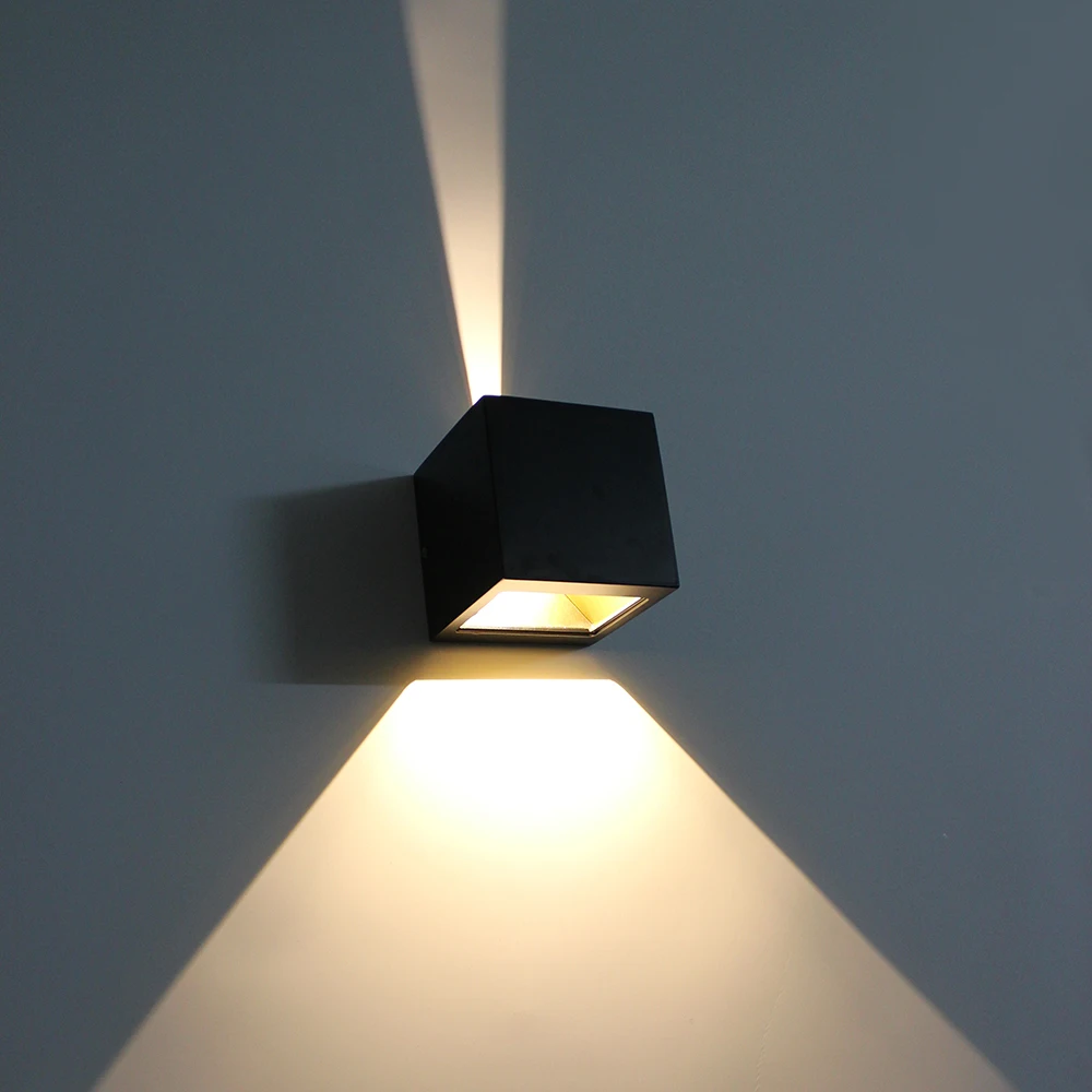 Details about   6W Dimmable/N LED SMD Acrylic Wall Sconce Lamp Brushed Light Fixture Hotel Cafe 