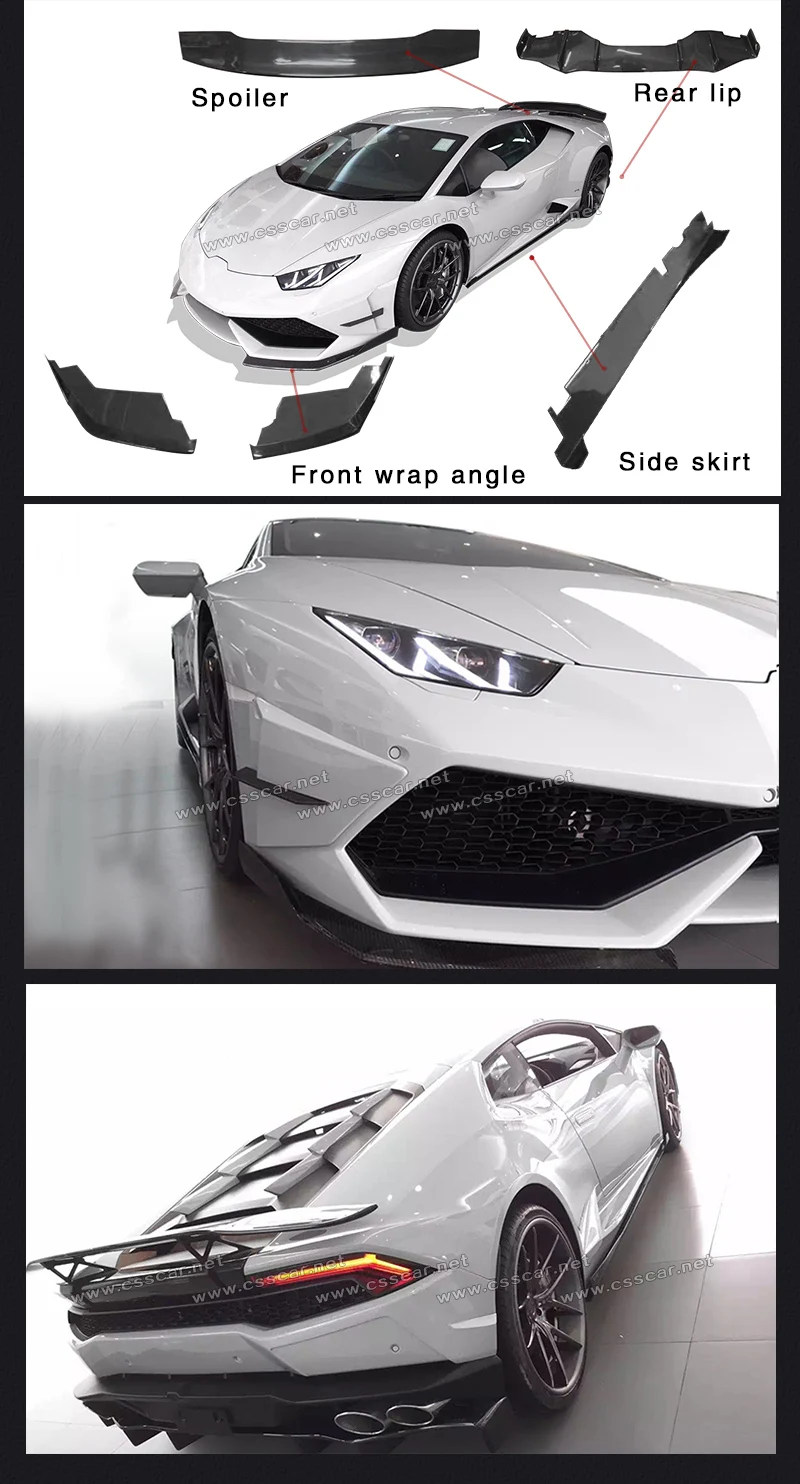 Auto Body Kits Wholesale Body Kits Dnc Style Including Front Lip Diffuser Side Skirts Spoiler