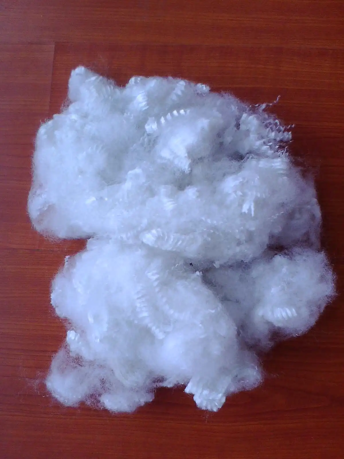 6,7d X 64mm Recycled Polyester Staple Fiber Hollow Siliconised