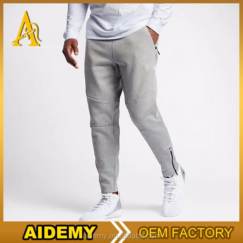 joggers with zippers at the bottom