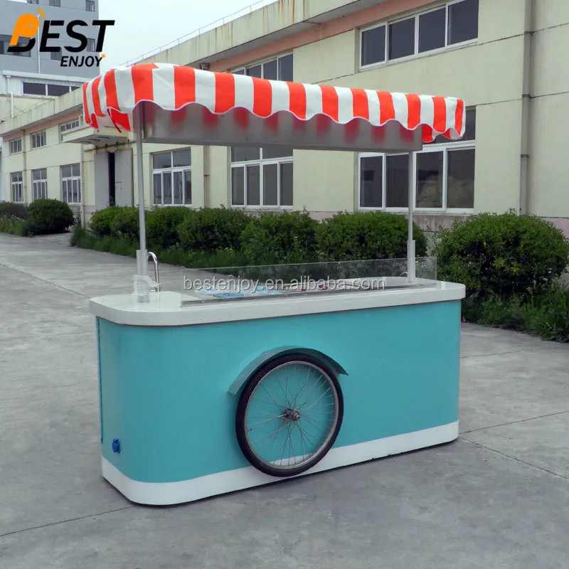 China factory checkered plate mobile cheap hot dog hotdog cart - 07