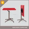 Wholesale Fashion square ABS plastic folding table, coffee table (NH895)