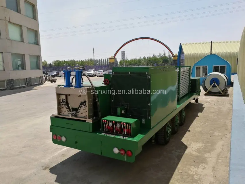 SX-ABM-1000-750 Hydraulic Super K Arch Roofing Galvalume Roof roll building forming Machine