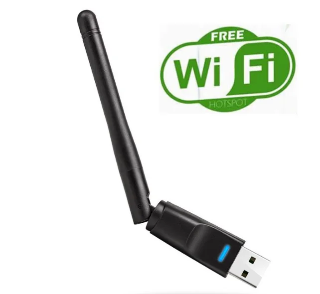 Ralink5370 Chip 150Mbps USB Wireless Network WiFi Dongle Adapter 2dBi Antenna