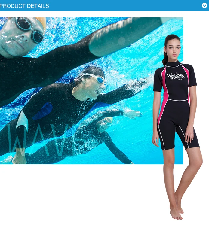 Custom colored fat lady wetsuit women plus size neoprene diving wetsuit