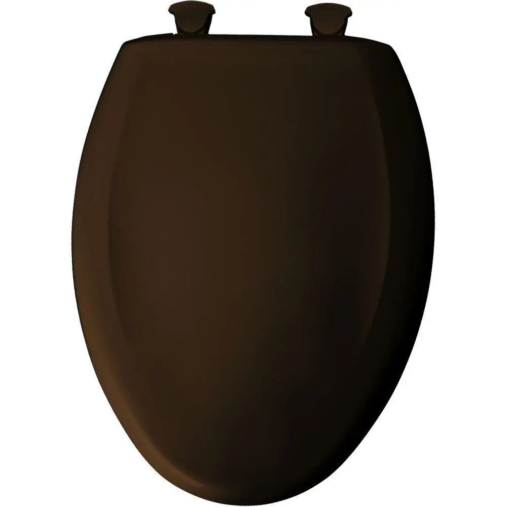 brown toilet seat cover