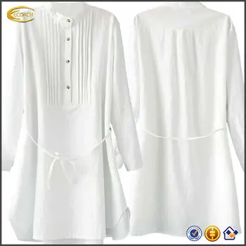 long sleeve linen shirt dress