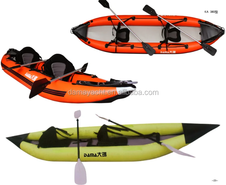 Inflatable Kayak For 1-2 Paddlers For Sale - Buy Inflatable Kayak 