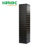 Slatwall display stand with led lighting cabinet fixture counter