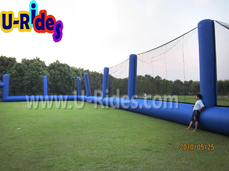 Bule Color Oxford Paintball Nets Inflatable Paintball Field Netting