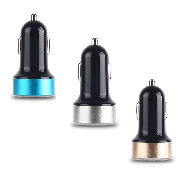 Best Quality Dual 2 Port Usb Car Charger with LED Display