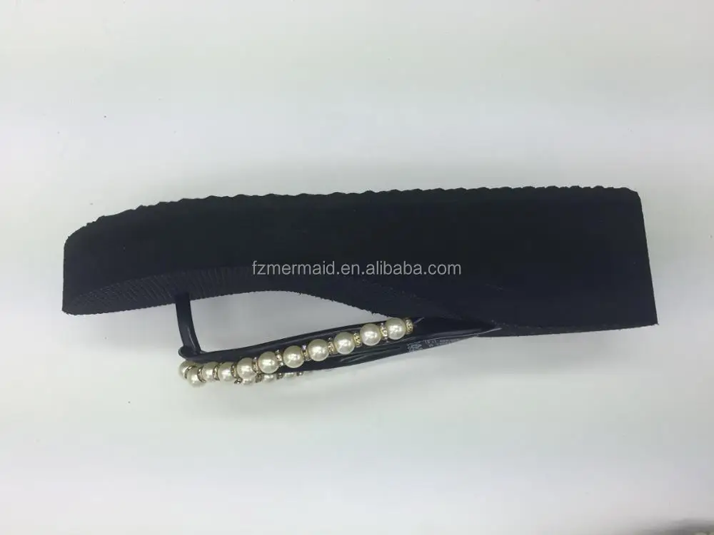 2024 High Quality Cheap Factory Manufacture Fashion Pearl Wedge Shoes Flip Flop Slipper Ladies Heel Shoes