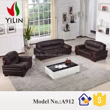 Simple But Elegant Design Genuine Leather Sofa Furniture Living Room Simple But Elegant Design Genuine Leather Sofa Furniture Living Room Set A912