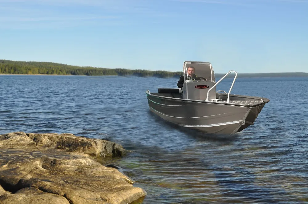 kimple explorer 460c 中心控制台钓鱼铝船 - buy