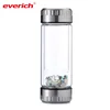 Borosilicate Glass Crystal Elixir Bottle Gemstone Water Bottle Caps for Making Crystal Infused Gemwater