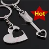 Arrow Bow Love Keyrings Key Chains Lovers ring Couples keychain Romantic Birthday Gift