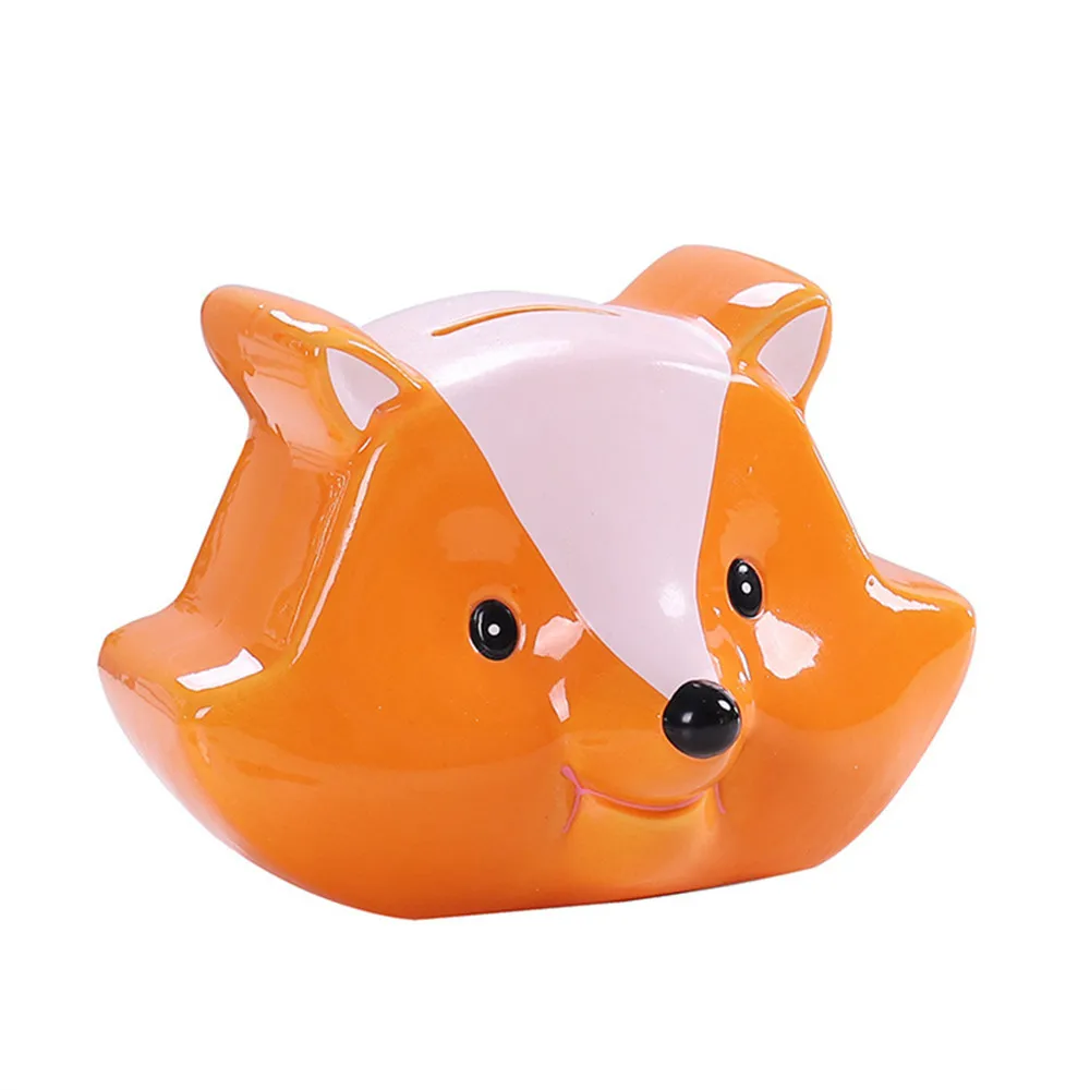 fox piggy bank