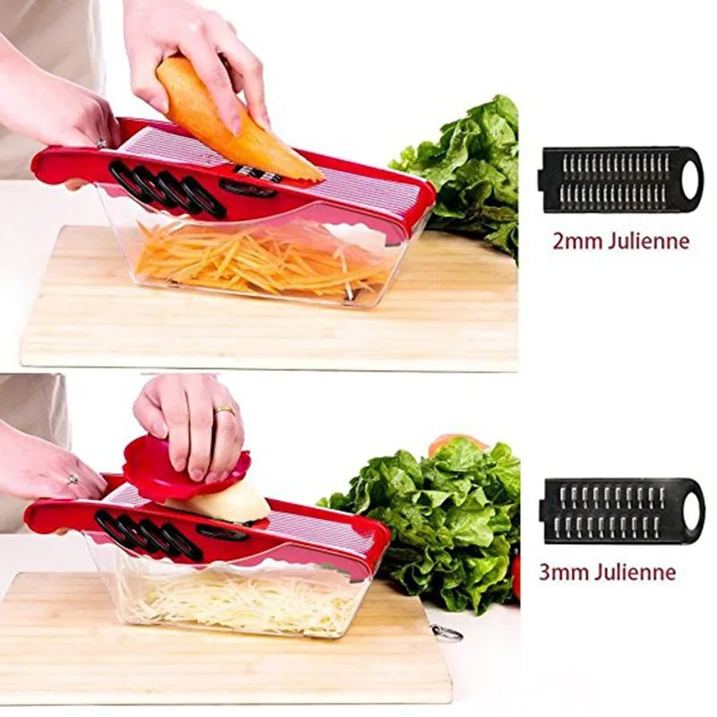 Multifunction Vegetable Cutter Tool Salad Slicer Fruit & Vegetable ...