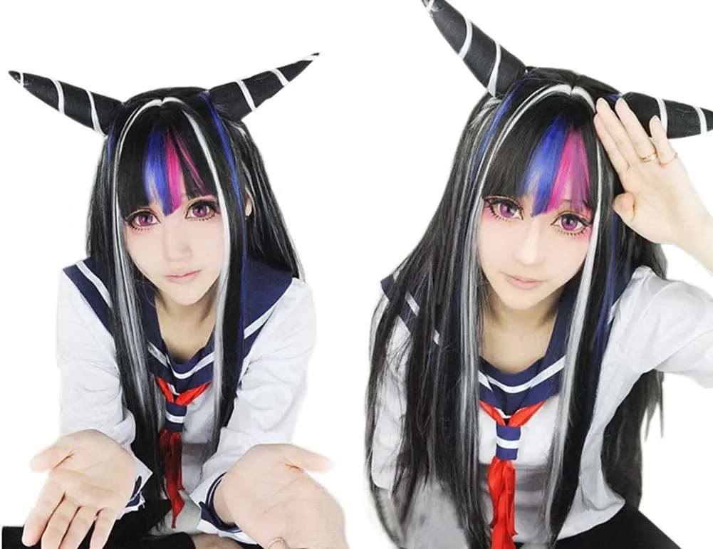 Buy Danganronpa Dangan Ronpa Mukuro Ikusaba Anime Cosplay Wig Heat Resistance Synthetic Hair Wigs Free Wig Cap Free Shipping In Cheap Price On Alibaba Com