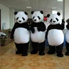 Adorable Poppy Panda Cartoon Mascot Costumes
