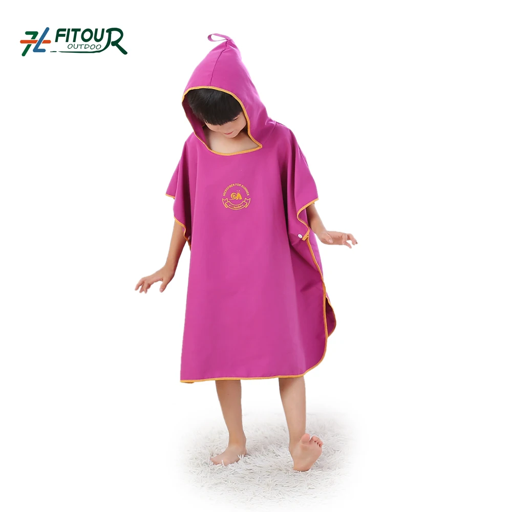 beach poncho for kids0926g