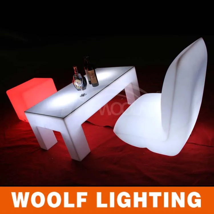 Led Lighted Glass Top Rotating Center Dining Tables Buy Glass Top